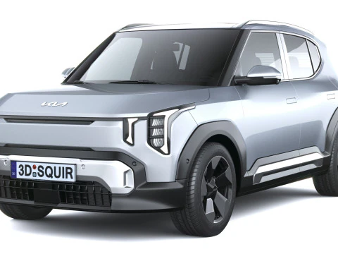 किआ EV2 2027 3D मॉडल