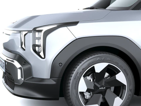 किआ EV2 2027 3D मॉडल