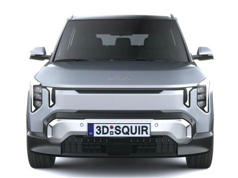 किआ EV2 2027 3D मॉडल