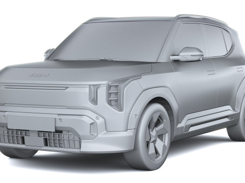 Kia EV2 2027 3D Model