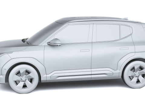 Kia EV2 2027 3D Model