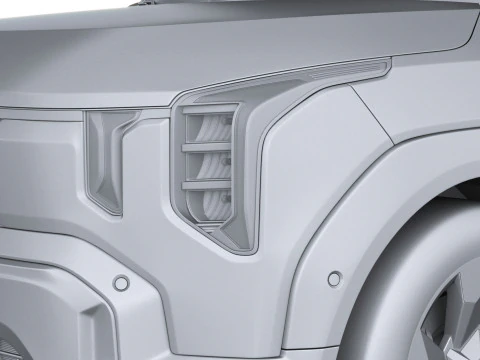 किआ EV2 2027 3D मॉडल