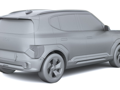 Kia EV2 2027 3D Model