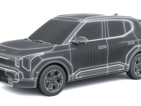 Kia EV2 2027 3D Model