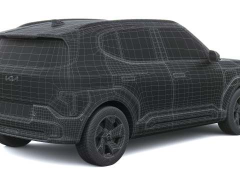 Kia EV2 2027 3D Model