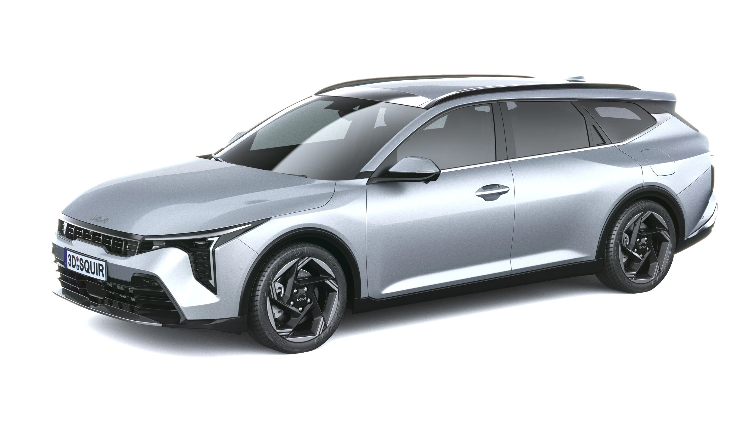 Kia K4 Sportswagon 2027 Modello 3D .c4d .max .obj .3ds .fbx .stl .blend