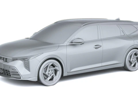 Kia K4 Sportswagon 2027 Modello 3D