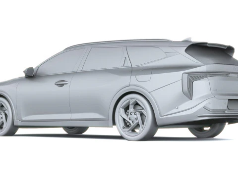 Kia K4 Sportswagon 2027 Modello 3D