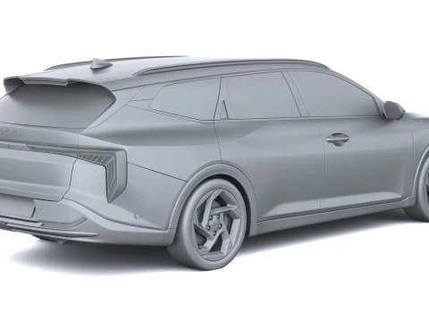 Kia K4 Sportswagon 2027 Modello 3D