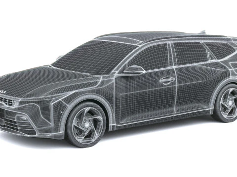 Kia K4 Sportswagon 2027 Modello 3D
