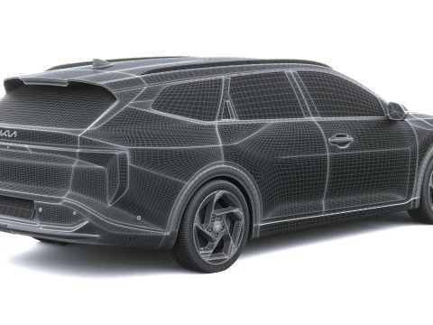 Kia K4 Sportswagon 2027 Modello 3D