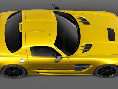 Mercedes-Benz SLS AMG Black 2013 3D Model