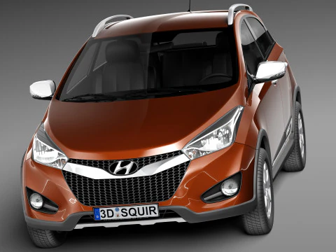 Hyundai HB20X 2013 3D Model