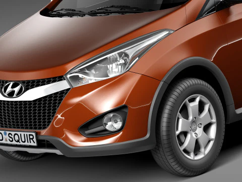 Hyundai HB20X 2013 3D Model