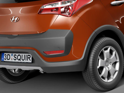 Hyundai HB20X 2013 3D Model