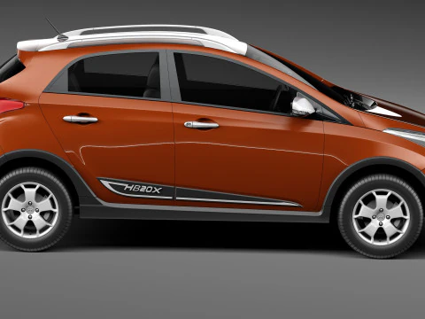 Hyundai HB20X 2013 3D Model