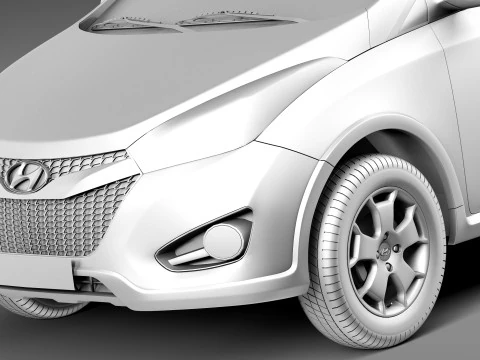 Hyundai HB20X 2013 3D Model