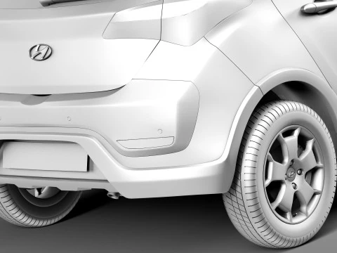 Hyundai HB20X 2013 3D Model