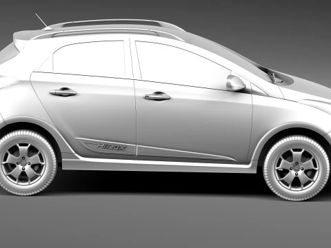 Hyundai HB20X 2013 3D Model