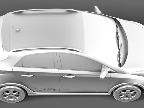 Hyundai HB20X 2013 3D Model