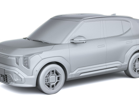 起亚 EV2 GT-Line 2027 3D 模型