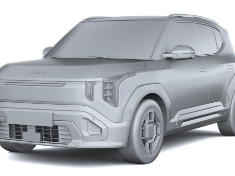 起亚 EV2 GT-Line 2027 3D 模型