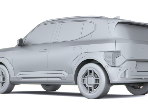 起亚 EV2 GT-Line 2027 3D 模型