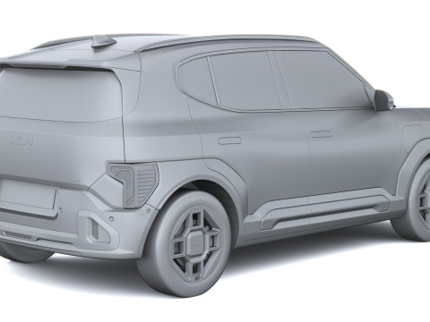 起亚 EV2 GT-Line 2027 3D 模型