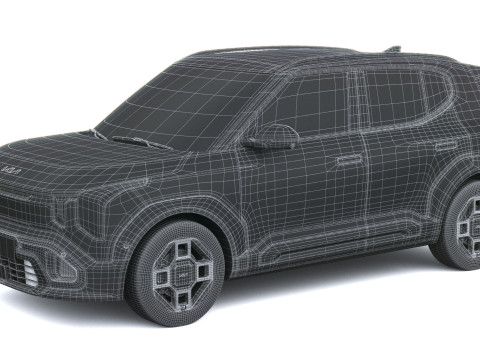 起亚 EV2 GT-Line 2027 3D 模型