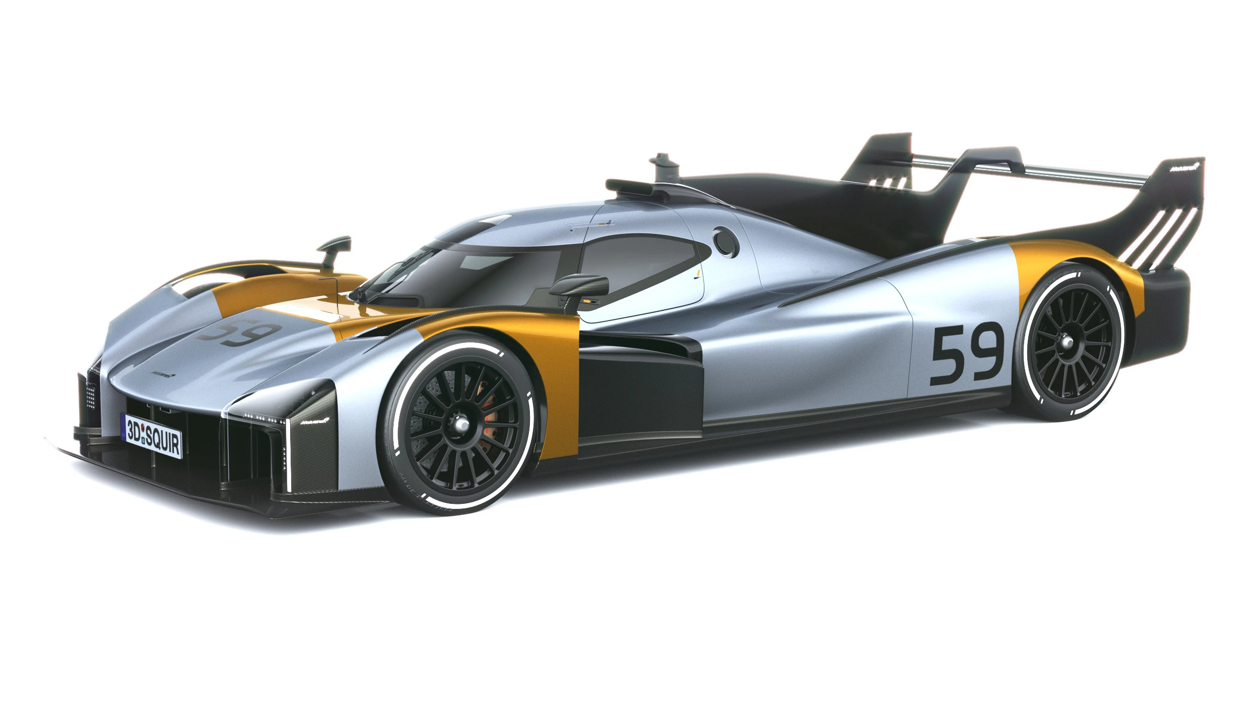Progetto McLaren Endurance 2027 Modello 3D .c4d .max .obj .3ds .fbx .stl .blend 
