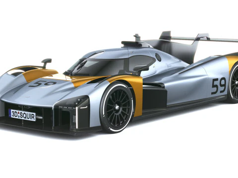 Progetto McLaren Endurance 2027 Modello 3D