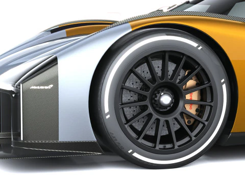 Progetto McLaren Endurance 2027 Modello 3D