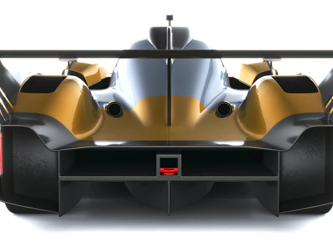 Progetto McLaren Endurance 2027 Modello 3D