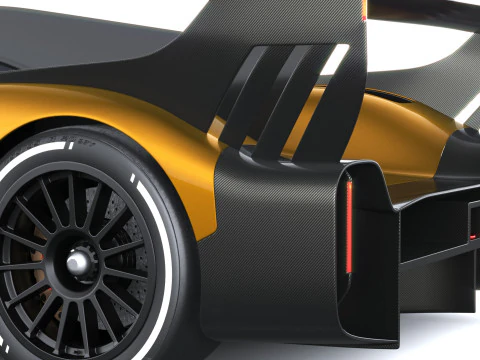Progetto McLaren Endurance 2027 Modello 3D