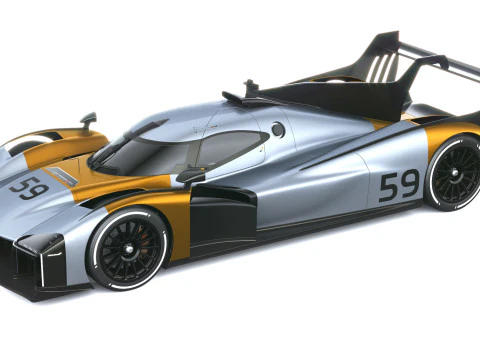 Progetto McLaren Endurance 2027 Modello 3D