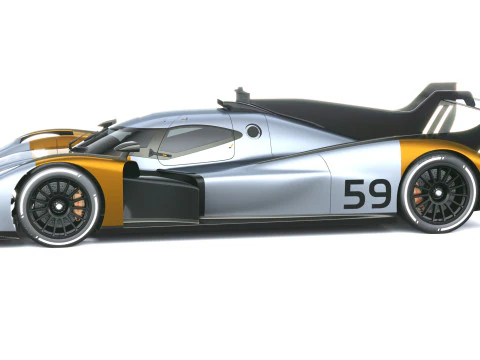 Progetto McLaren Endurance 2027 Modello 3D