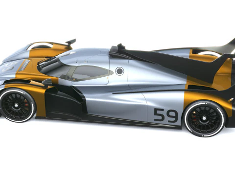 Progetto McLaren Endurance 2027 Modello 3D