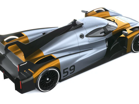 Progetto McLaren Endurance 2027 Modello 3D