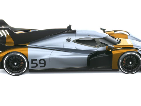Progetto McLaren Endurance 2027 Modello 3D