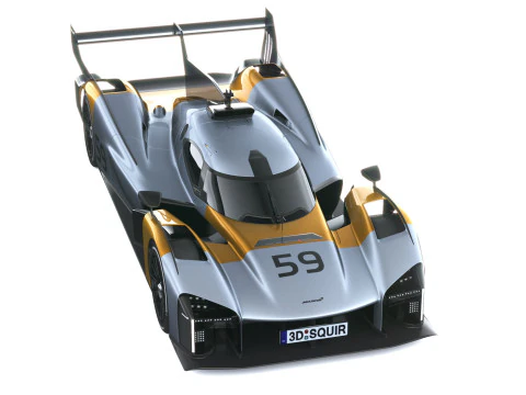 Progetto McLaren Endurance 2027 Modello 3D