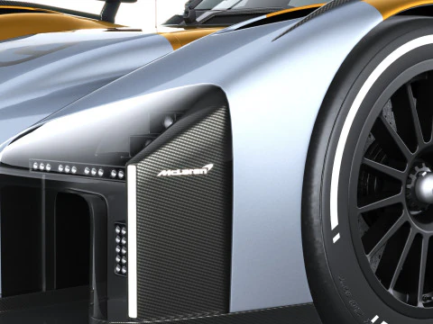 Progetto McLaren Endurance 2027 Modello 3D