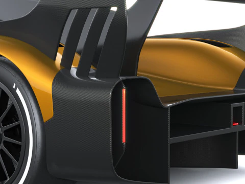 Progetto McLaren Endurance 2027 Modello 3D