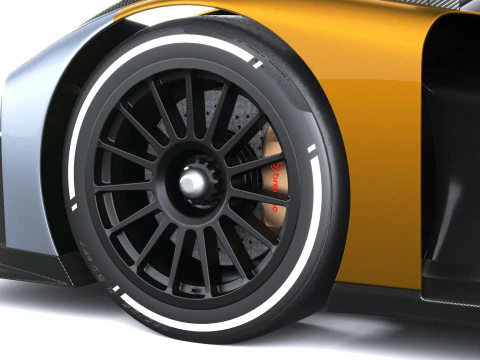 Progetto McLaren Endurance 2027 Modello 3D