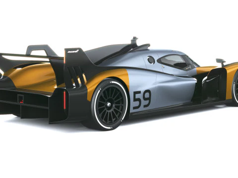 Progetto McLaren Endurance 2027 Modello 3D