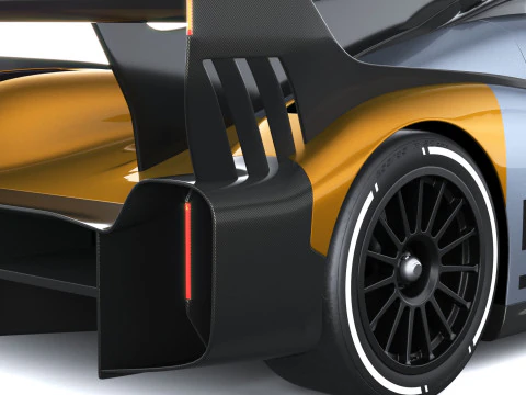 Progetto McLaren Endurance 2027 Modello 3D