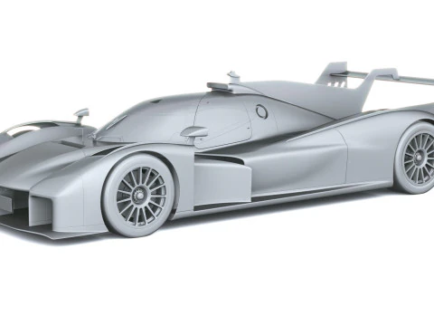 Progetto McLaren Endurance 2027 Modello 3D