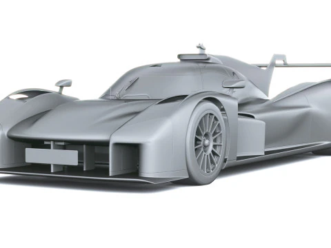 Progetto McLaren Endurance 2027 Modello 3D