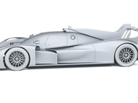 Progetto McLaren Endurance 2027 Modello 3D