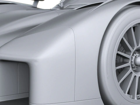 Progetto McLaren Endurance 2027 Modello 3D