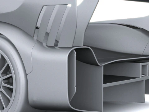 Progetto McLaren Endurance 2027 Modello 3D